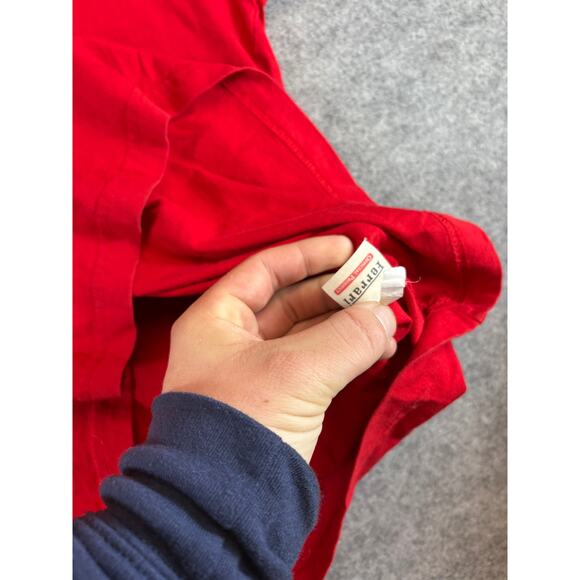 Vintage Y2K Official Ferrari Shirt Mens XL Red Horse Logo On Chest 2000s Tee - Picture 8 of 9